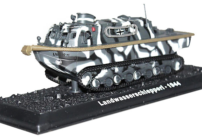 Bunker- Military Scale Models In 1/35 Scale: Landwasserschlepper LWS - Amphibious Tractor With EMC Sea Mines - Case Report - Foto 8
