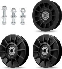 532194326 V-Groove & 532194327 Flat Idler Pulley Kit Husqvarna Lawn Mowers