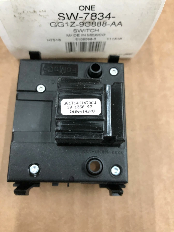 MOTORCRAFT SW7834 TRUNK RELEASE CONTROL SWITCH FOR 15-17 FORD POLICE INTERCEPTOR - Image 4 of 4