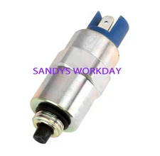 Fuel Shut Off Stop Solenoid 26420472 For Perkins 1004-4 1006-6 Engine 3.152 12V