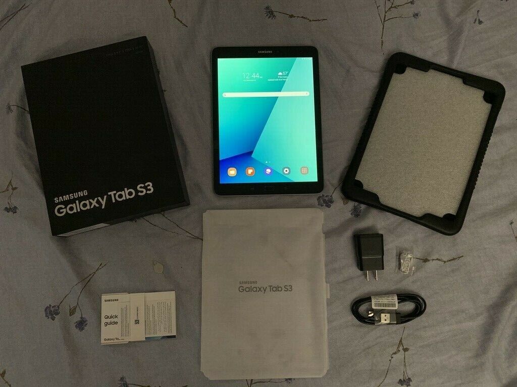 Samsung Galaxy Tab S3 32GB Wi-Fi 9.7in Silver SM-T820 AKG Speaker Android Tablet