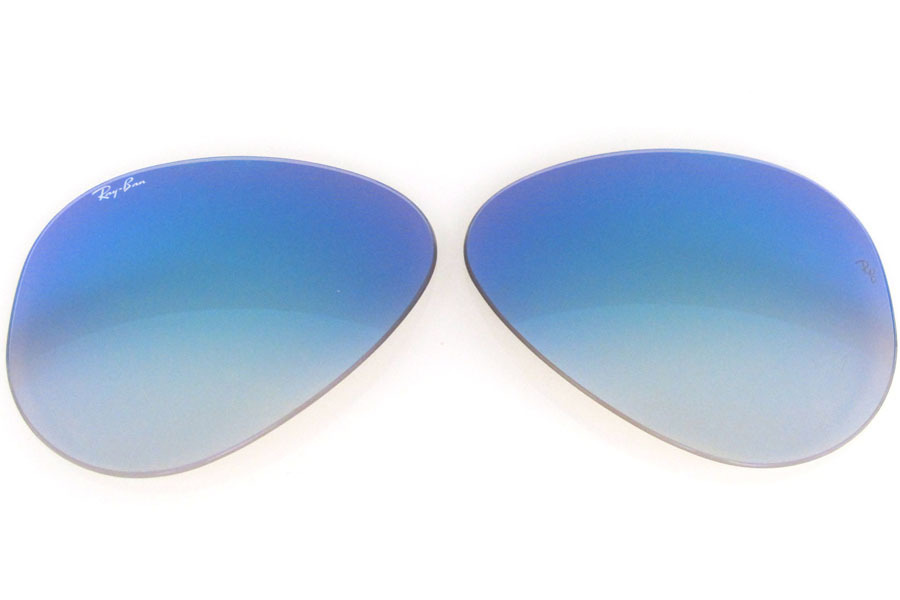 Ray Ban 3407, 55, Для любителей активного отдыха, электронный бинокль Spiegel Blau Farbverlauf