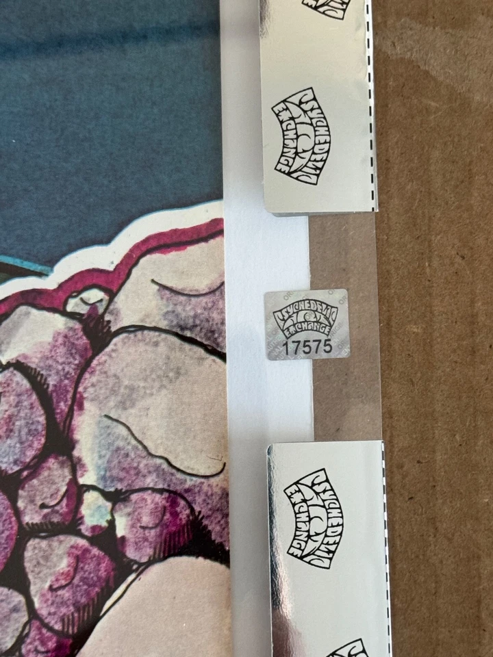 1968 San Francisco Inter. Super pôster concerto festival pop em perfeito estado certificado de autenticidade - Imagem 4 de 4