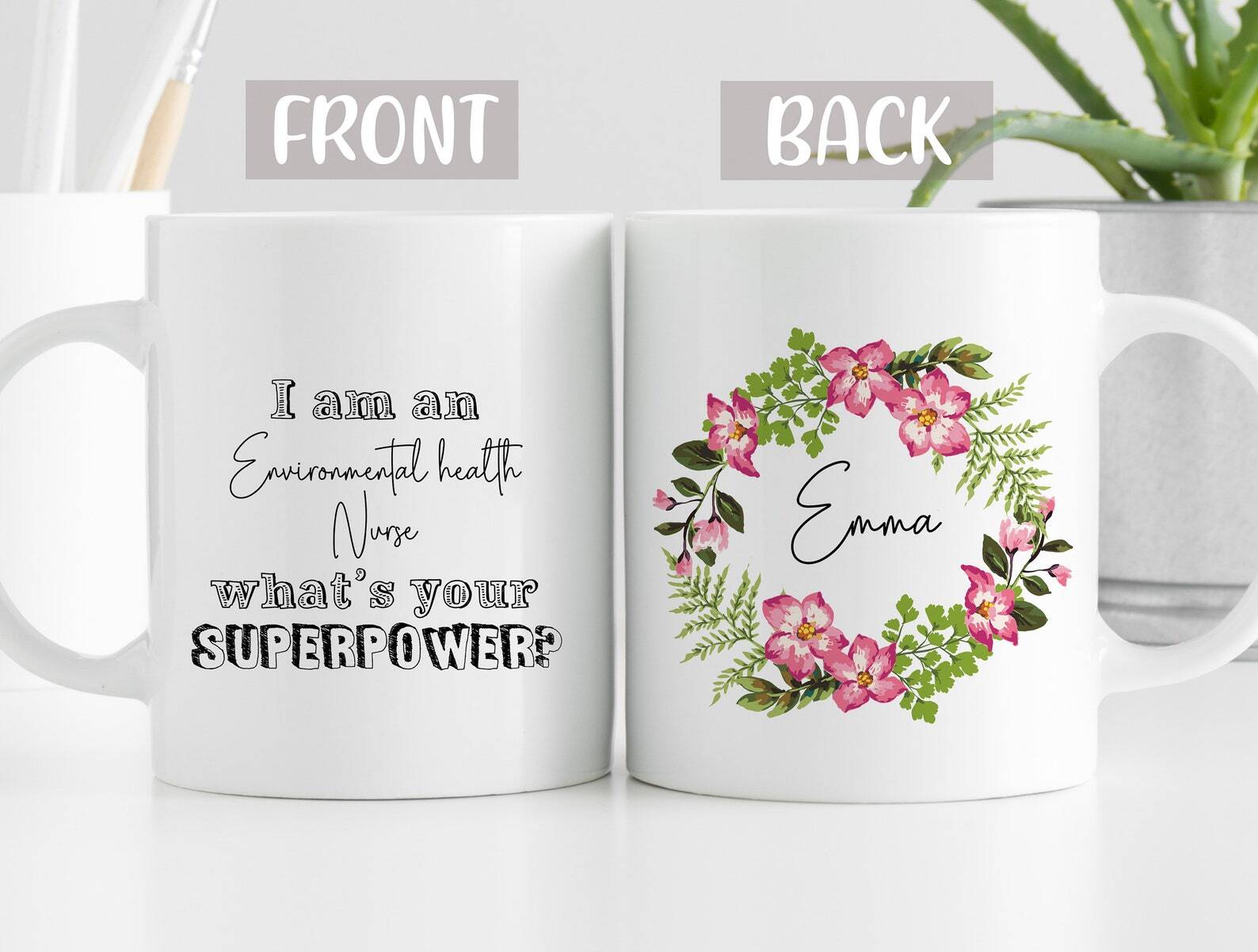 I'm An Enviromental Health Nurse What's Your Superpower Mug Enviromental Health