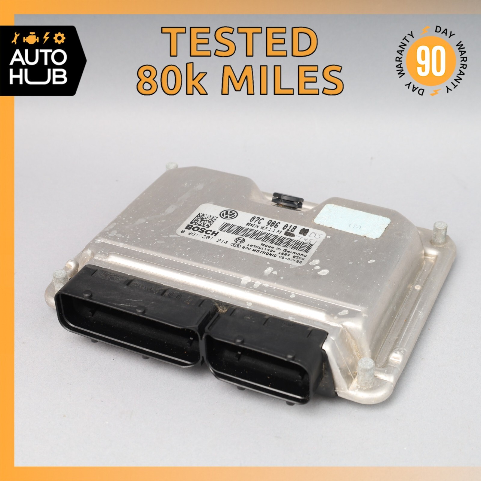2006 Bentley Continental Flying Spur 6.0L W12 Engine Control Module ECU OEM 80k