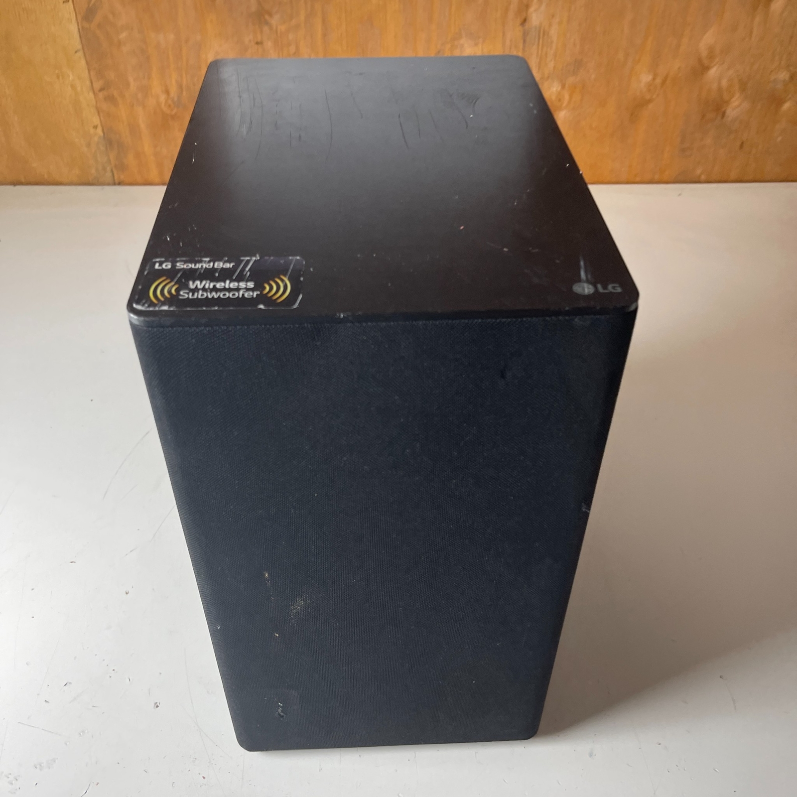 LG SPN8W Black Wireless 38W Dolby Digital 120V60Hz Active Subwoofer Only eBay