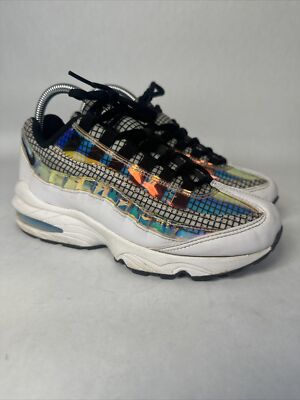 Nike Air Max 95 LV8 (GS) White/Black-Blue Gaze Size 5.5Y/Women's 7