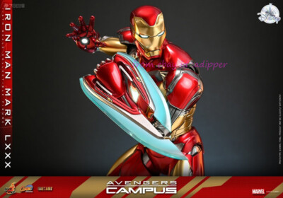 Perfect Hot Toys Cms018d60 1/6 Avengers Campus Iron Man Mark Lxxx