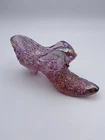 Fenton Purple/Lilac Glass Slipper/Shoe