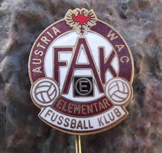 Antique Football Club Austria WAC Wien Vienna FAK Crest ...
