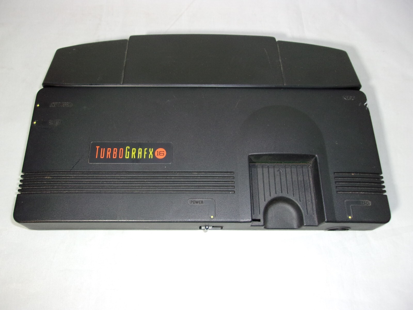 Turbo Grafx 16 Console A/V cable AC adapter power supply tested