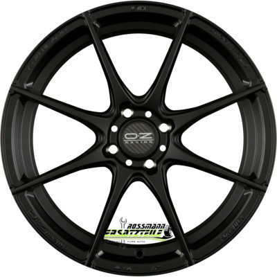 OZ Formula HLT matt black 7x17 ET42 - LK4/100 ML68 Felge Alu