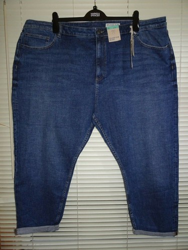 M\u0026S Med Blue Relaxed Slim Jeans *Size 
