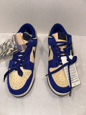Nike Blue Suede Dunk Dv7411-400 Size 12.5m/14w