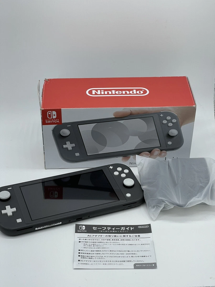 New Nintendo Switch Lite [ GRAY Edition ] Not Original Retail Box