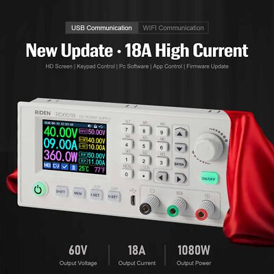 RD6018 18A USB WiFi DC Voltage Step Down Power Supply Module Buck Converter