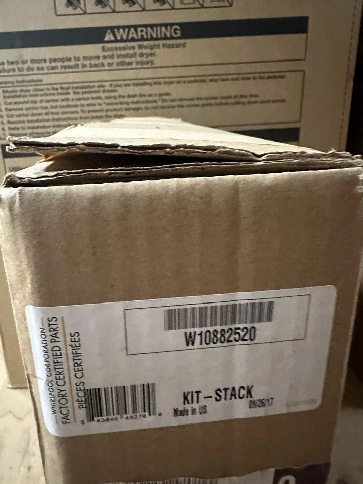 Kit de pila lavadora secadora Whirlpool W10882520 Foto 3 de 3