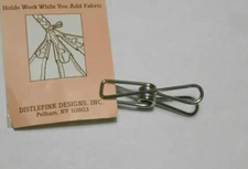 BraidCraft Braid Craft spring clamp ~ for making braided rugs ~ rugmaking