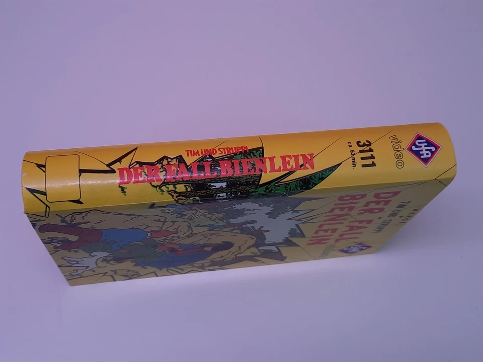 Tim und Struppi: Der Fall Bienlein 1961 VHS German PAL UFA Video Hartbox - Bild 3 von 4