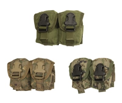 Tactical Pouch For 2 Grenades GP-N-2 MOLLE Survival Corps Russian Original