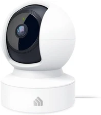 Kasa Indoor Pan/Tilt Smart Security Camera, 1080p HD Dog-Camera,2.4GHz with Nigh