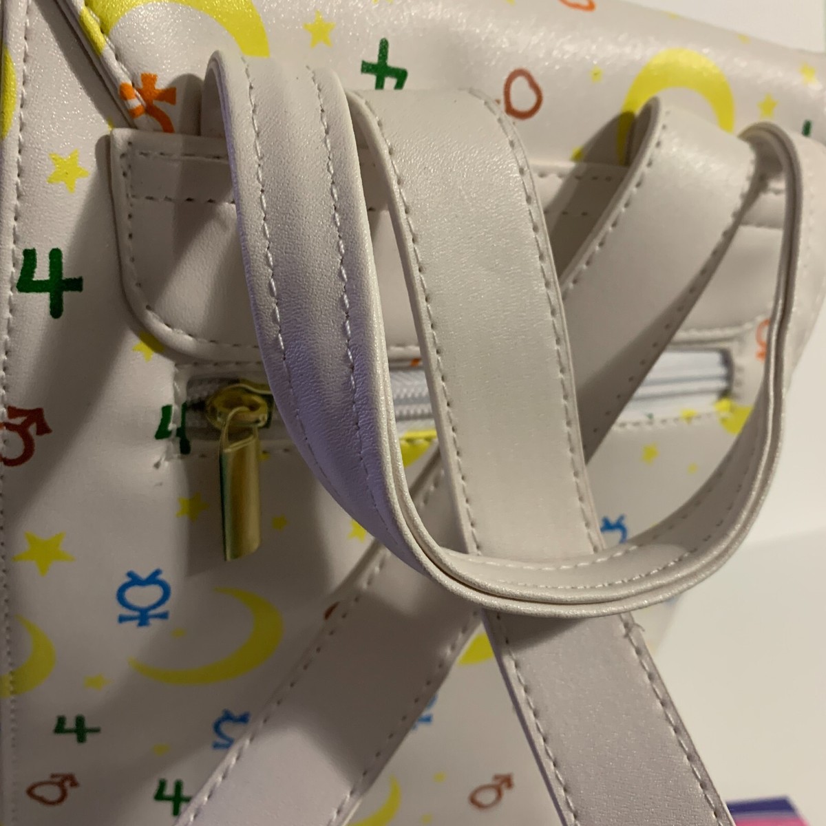 Sailor Moon Icons Mini Backpack Crescent Moons Stars 