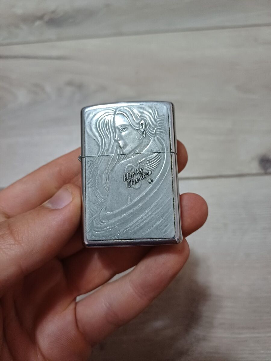 VTG RARE 1994 ZIPPO BARRETT SMYTHE HARLEY DAVIDSON HD TATTOO VTG RARE 1994 ZIPPO BARRETT SMYTHE HARLEY DAVIDSON HD TATTOO