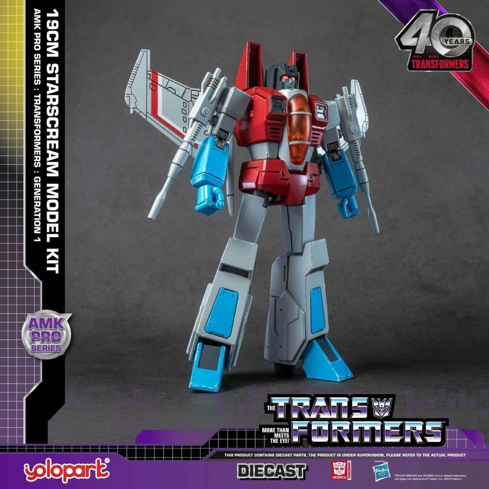 transformers g1 amk pro starscream mk - figuras de acción detalladas por yolo... - Imagen 2 de 4