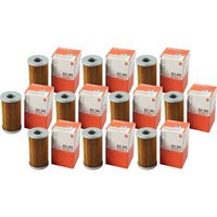 10X Mahle / Knecht Kraftstofffilter KX 185 Fuel Filter