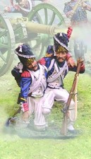 THE COLLECTORS SHOWCASE FRENCH NAPOLEONIC CS00484 OLD GUARD HOLDING WOUNDED MIB