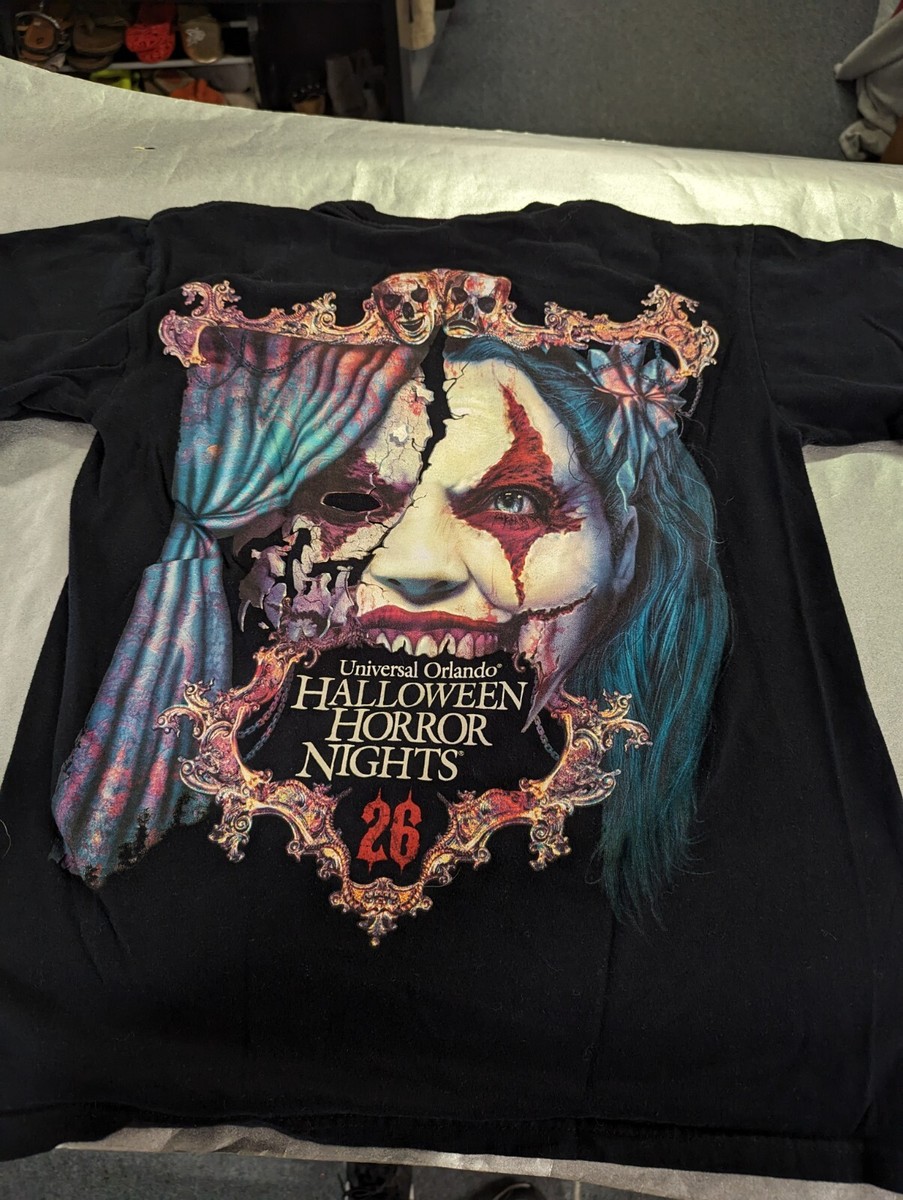 2006 Horror Comes  ハロウィン ホラーナイト Tシャツ H Halloween Horror Nights Universal Studios # 26 adult S