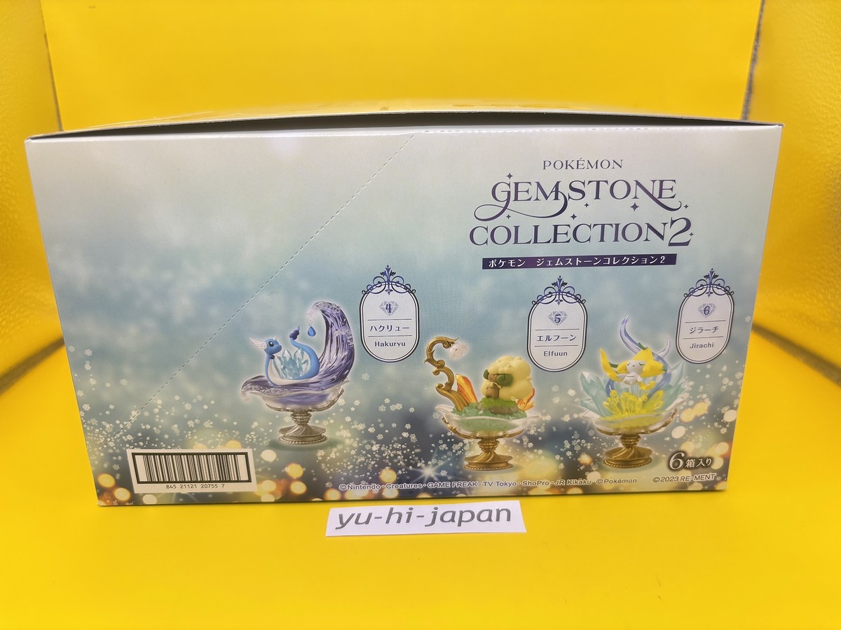 RE-MENT POKEMON GEMSTONE COLLECTION 2 Boxed 6 kinds Japan New | eBay