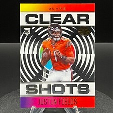 2021 Illusions Football - Justin Fields Rookie RC - CLEAR SHOTS #CS-19 ACETATE
