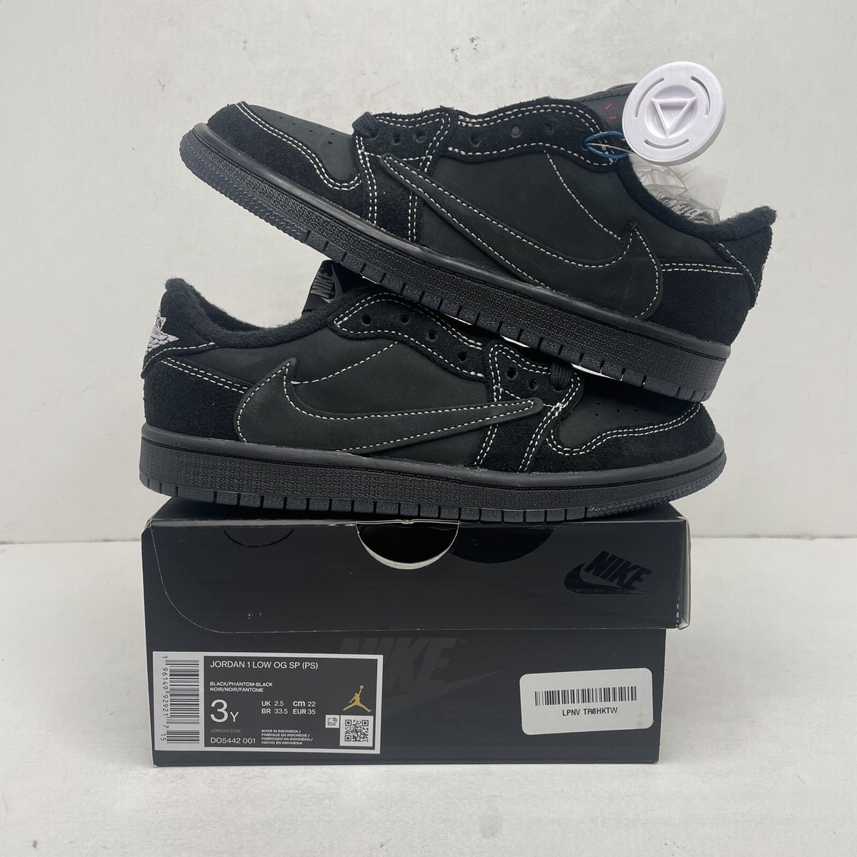 Nike Air Jordan 1 Low OG SP x Travis Scott “Black Phantom Nike Air Jordan 1 Low OG SP x Travis Scott “Black Phantom