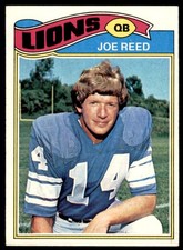 1977 Topps Joe Reed Detroit Lions #508 NM