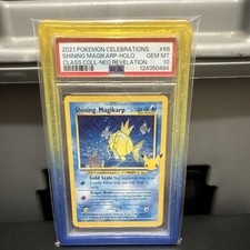 The Pokémon Company Shining Magikarp Celebrations Classic 66/64 Holo EN PSA 10