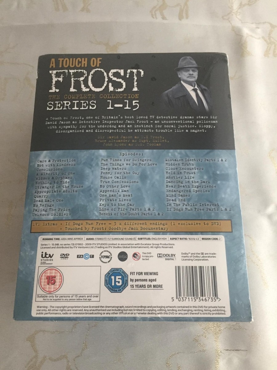 A Touch Of Frost - Series 1-15 - Complete (Box Set) (DVD