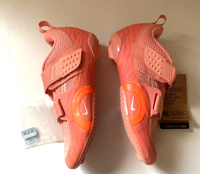 Nike Women's SuperRep Indoor Cycling Shoes Size 7 Orange, Mesh