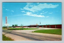 Dayton OH, Valley View Motel, Ohio Vintage Postcard