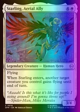 MTG Starling, Aerial Ally (18/314) Marvel's Spider-Man NM FOIL