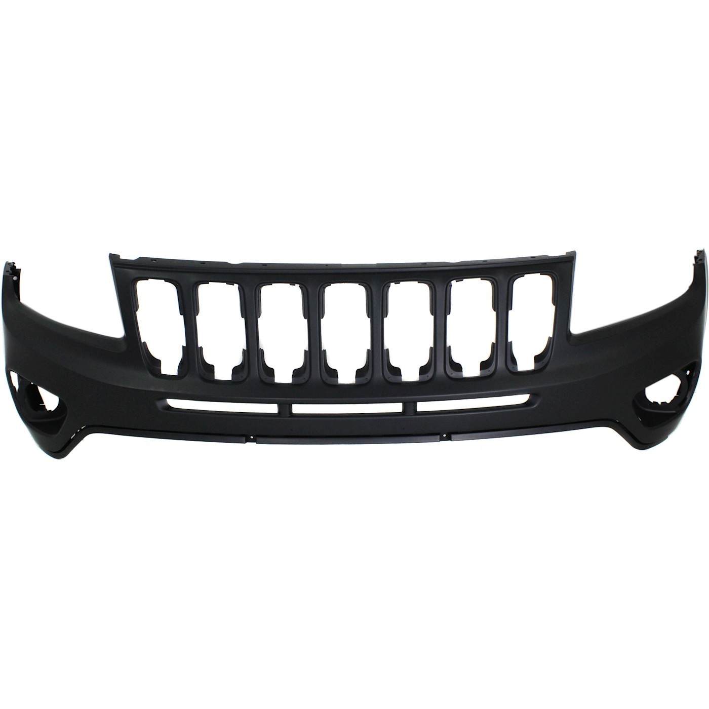 Bumper Cover For 11-17 Jeep Compass MK Platform with Fog Light Holes Front Upper