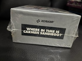 Where in Time Is Carmen Sandiego Nintendo NES Sealed