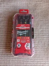Milwaukee 6" Magnetic Nut Driver Set 6PC SHOCKWAVE Impact Duty 49-66-4567 NEW
