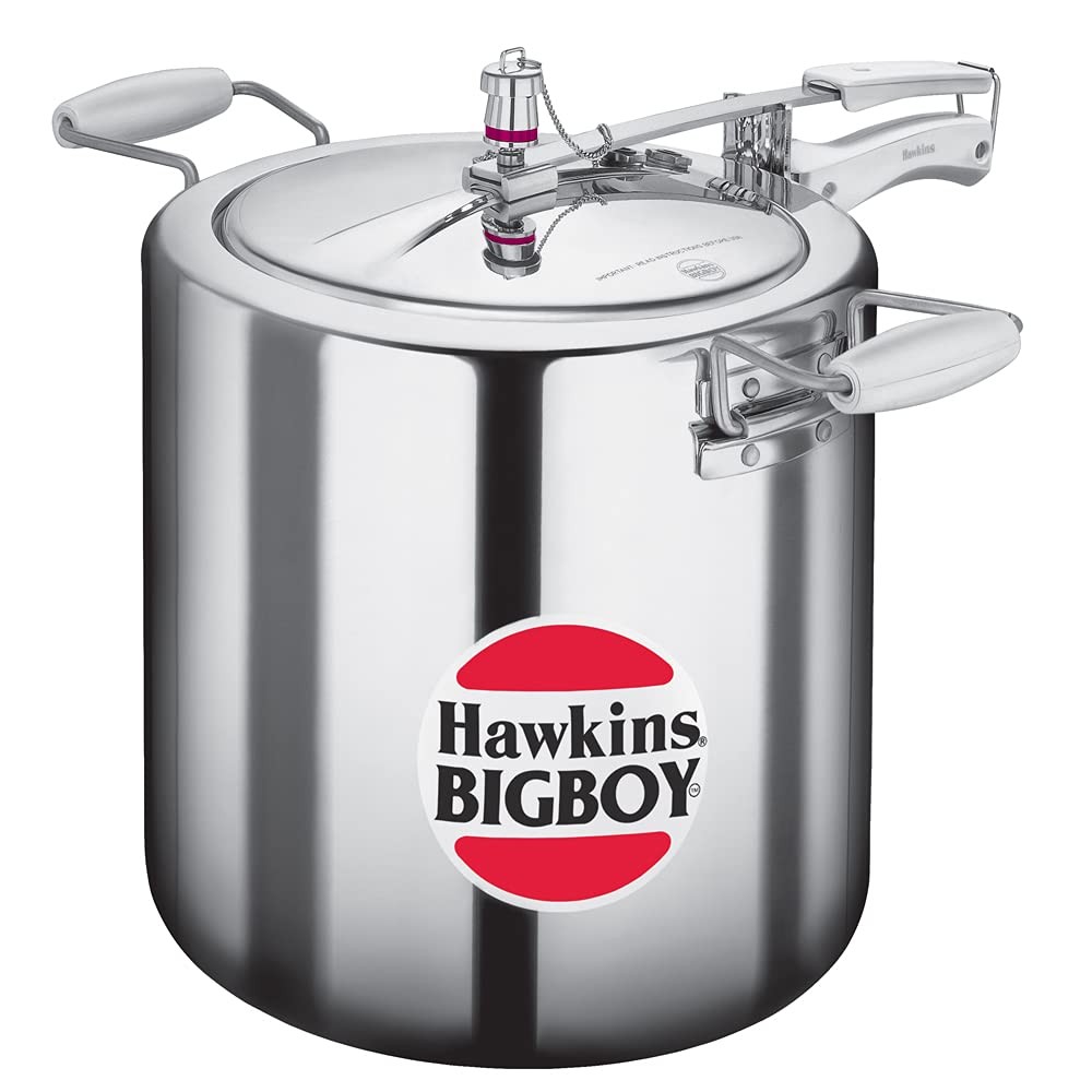 Bigboy Aluminum Pressure Cooker, 22 Litres