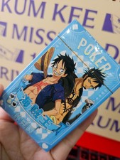 One piece Poker card Japan Anime OnePiece photo crad table game new