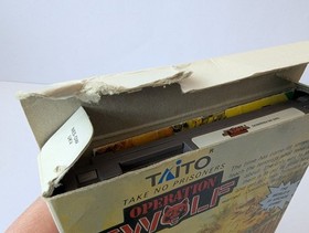 Operation Wolf NES Complete Rare Good Con
