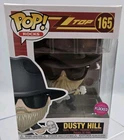 Funko Pop! Rocks Vinyl Figure Dusty Hill (Flocked) #165 Rare Collectible