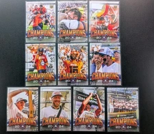 2025 PLL Fieldside CHAMPIONS (10) Card Complete Utah Archers Set