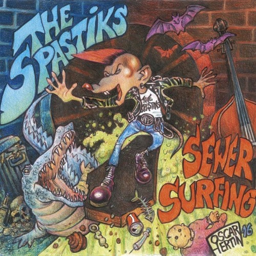 Sewer Surfing by The Spastiks [CD]