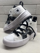 Kids Converse Hi Tops White Black New 1